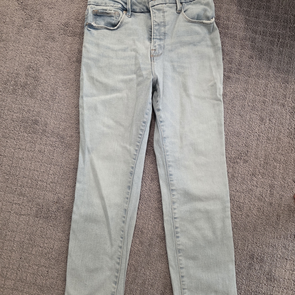 Good American Light Blue Jeans Sz.8